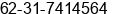 Fax number of Mr. Rizal at Surabaya