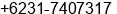 Fax number of Mr. PURNOMO at SURABAYA