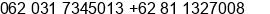 Phone number of Mr. hanif cahyono at Surabaya 