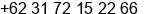 Phone number of Mr. JOY LIMBONG at Surabaya