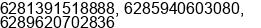 Phone number of Mr. Ateng Heryjanto at Surabaya