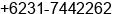 Phone number of Mr. Billy P at Surabaya